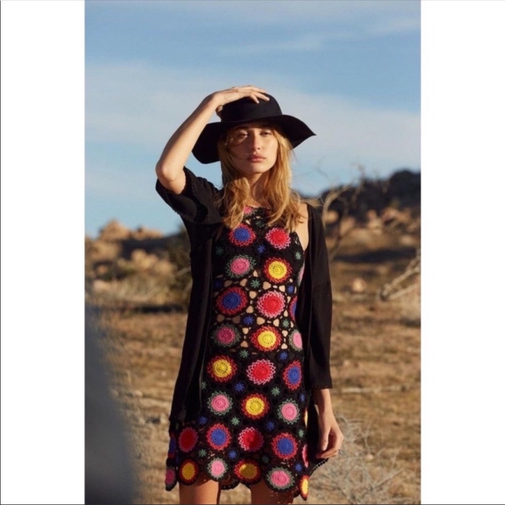 H&M Coachella Crochet Mini Dress - Picture 6 of 7